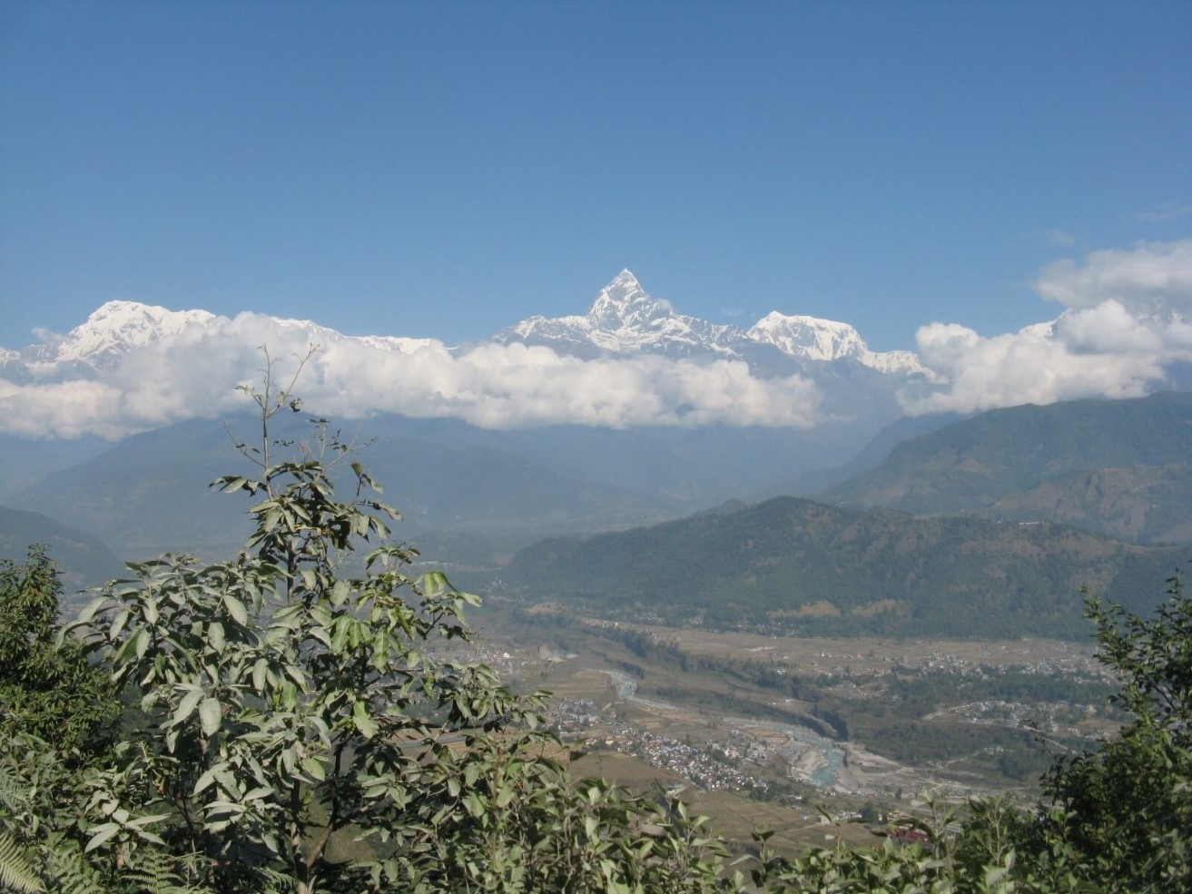 Mt. Fishtail View from Pokhara City